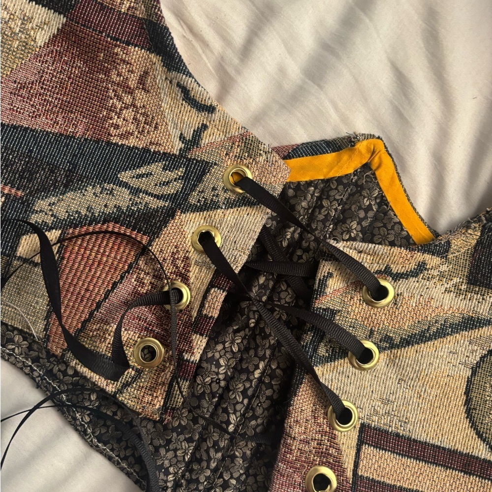 Abstract Pattern corset - Picture 5 of 8